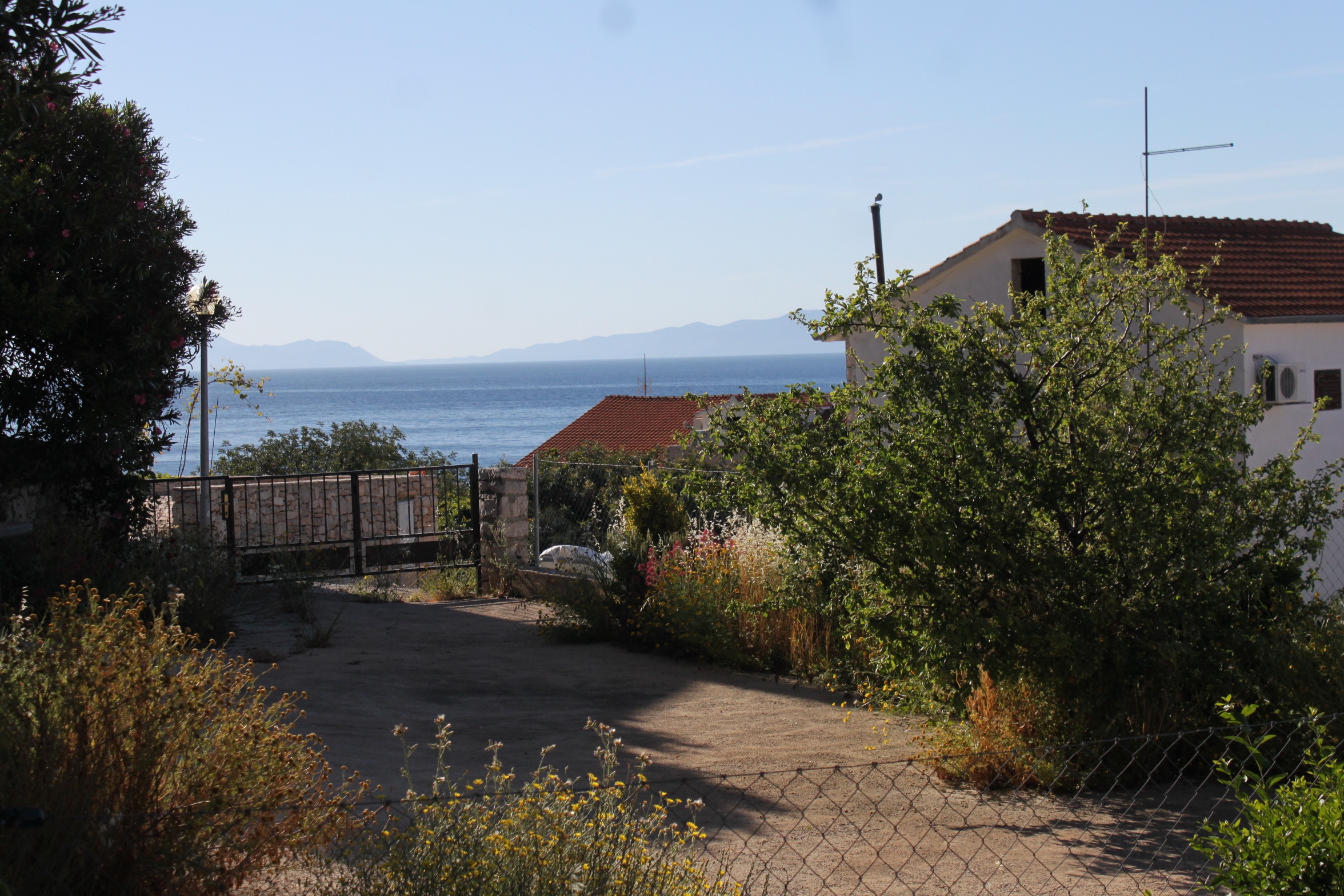 Two bedroom apartment with terrace and sea view Zavala, Hvar  A-c