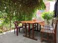 Sali, Terras in the apartment, with a sea view, (pet friendly) en WiFi.