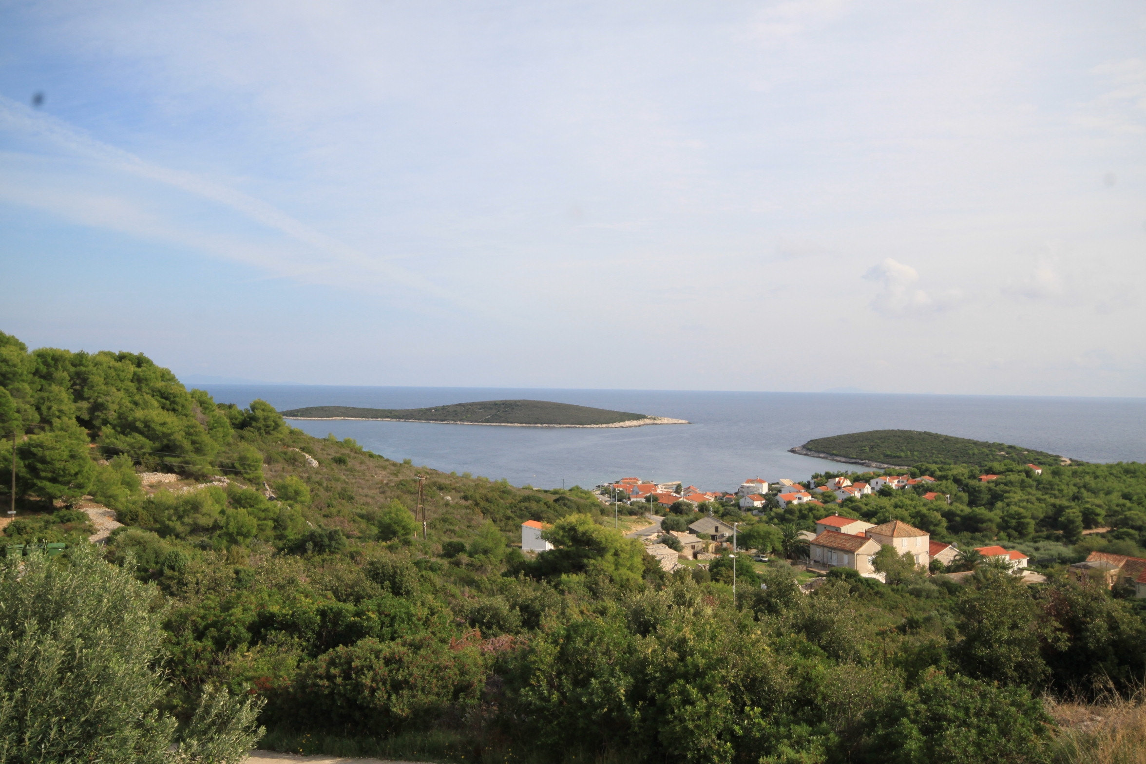 One bedroom apartment with terrace and sea view Rukavac, Vis  A-a