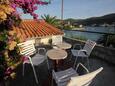 Terrace 1 Vis, Terrace 1 in the apartment, with a sea view, (pet friendly) and WiFi.