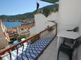 Balcony Vis, Balcony in the apartment, with a sea view and WiFi.