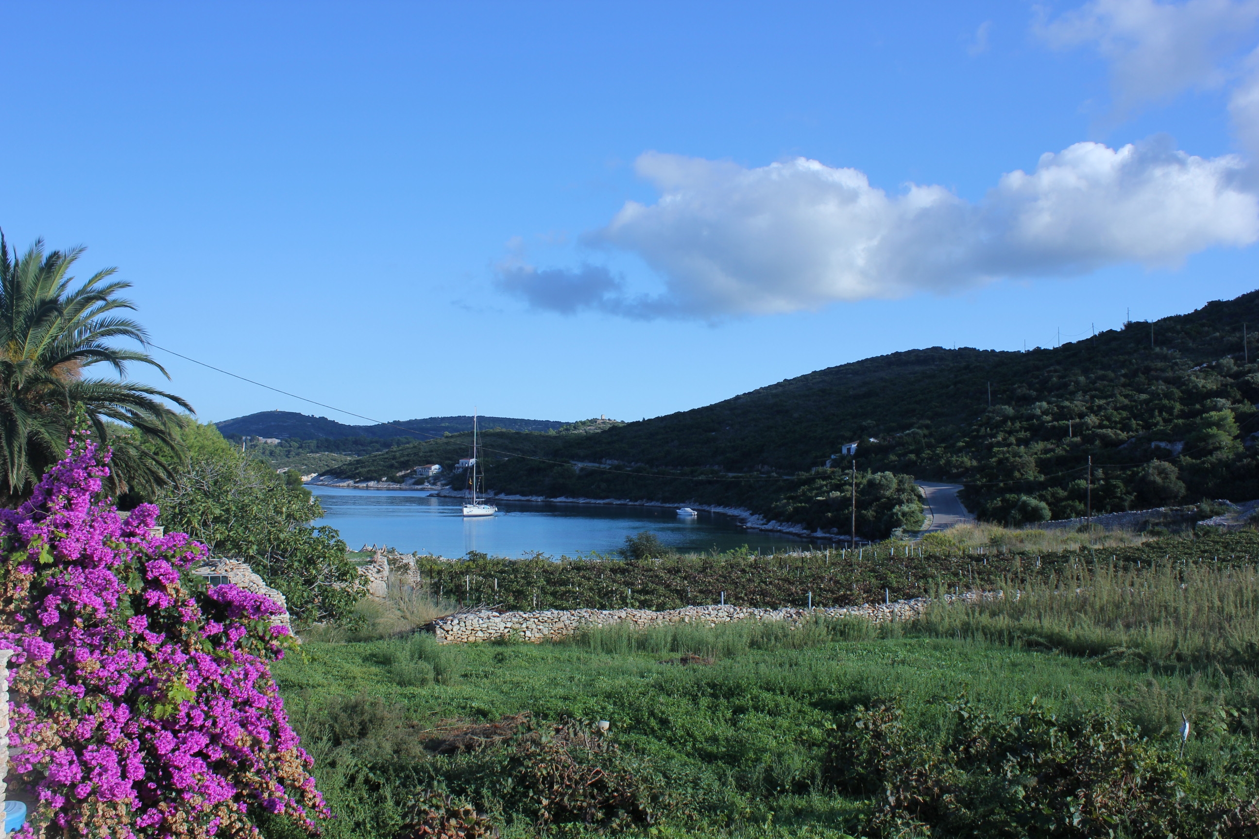 One bedroom house with terrace and sea view Cove Parja, Vis  K
