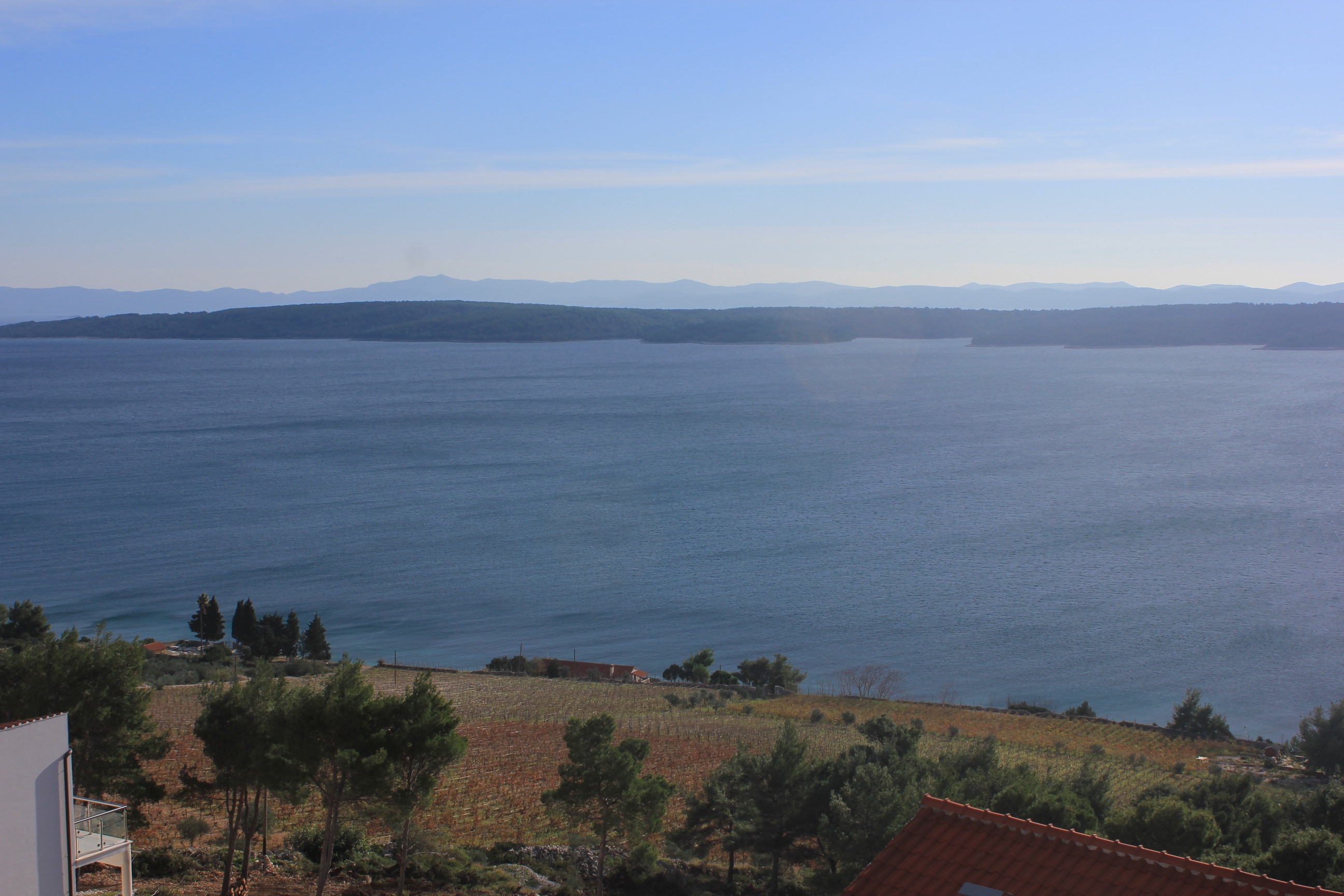 One bedroom apartment with terrace and sea view Zavala, Hvar (A-8912-a)