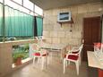 Terrace 1 Brgujac, Terrace 1 in the apartment, with a sea view and (pet friendly).