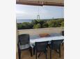 Terrace 2 Brgujac, Terrace 2 in the apartment, with a sea view and WiFi.