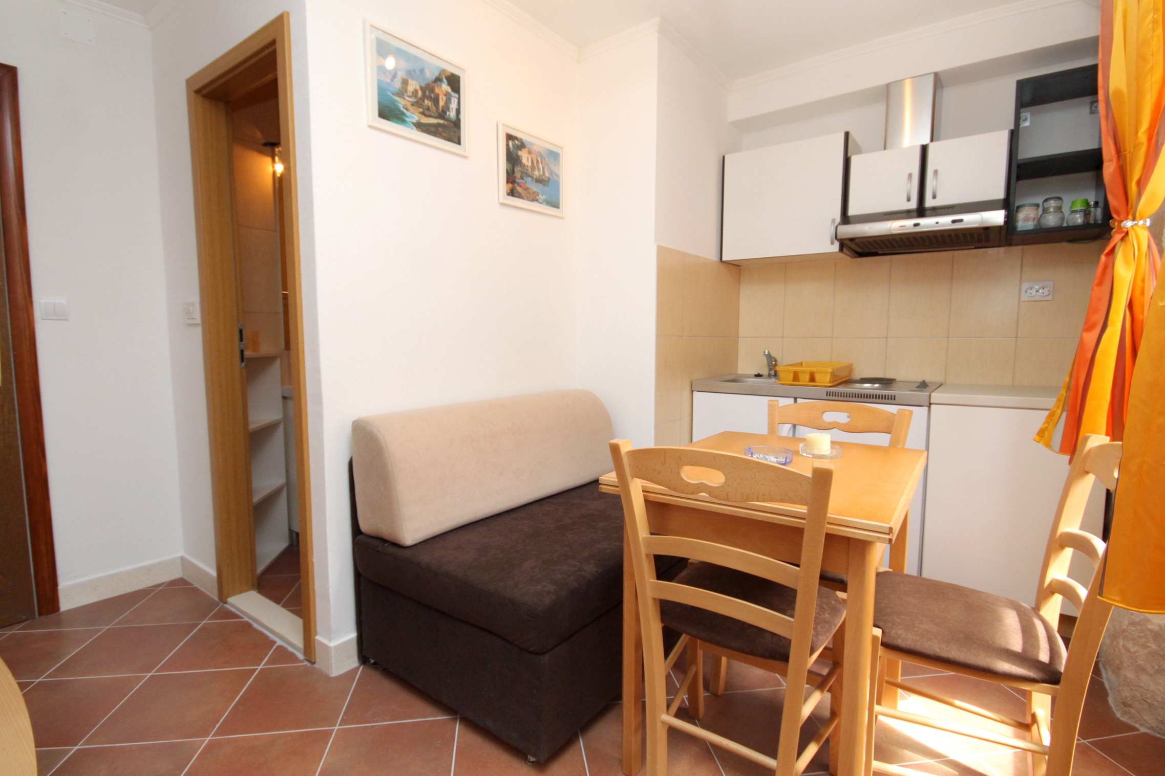 One bedroom apartment with air-conditioning Cavtat, Dubrovnik (A-8966-a)