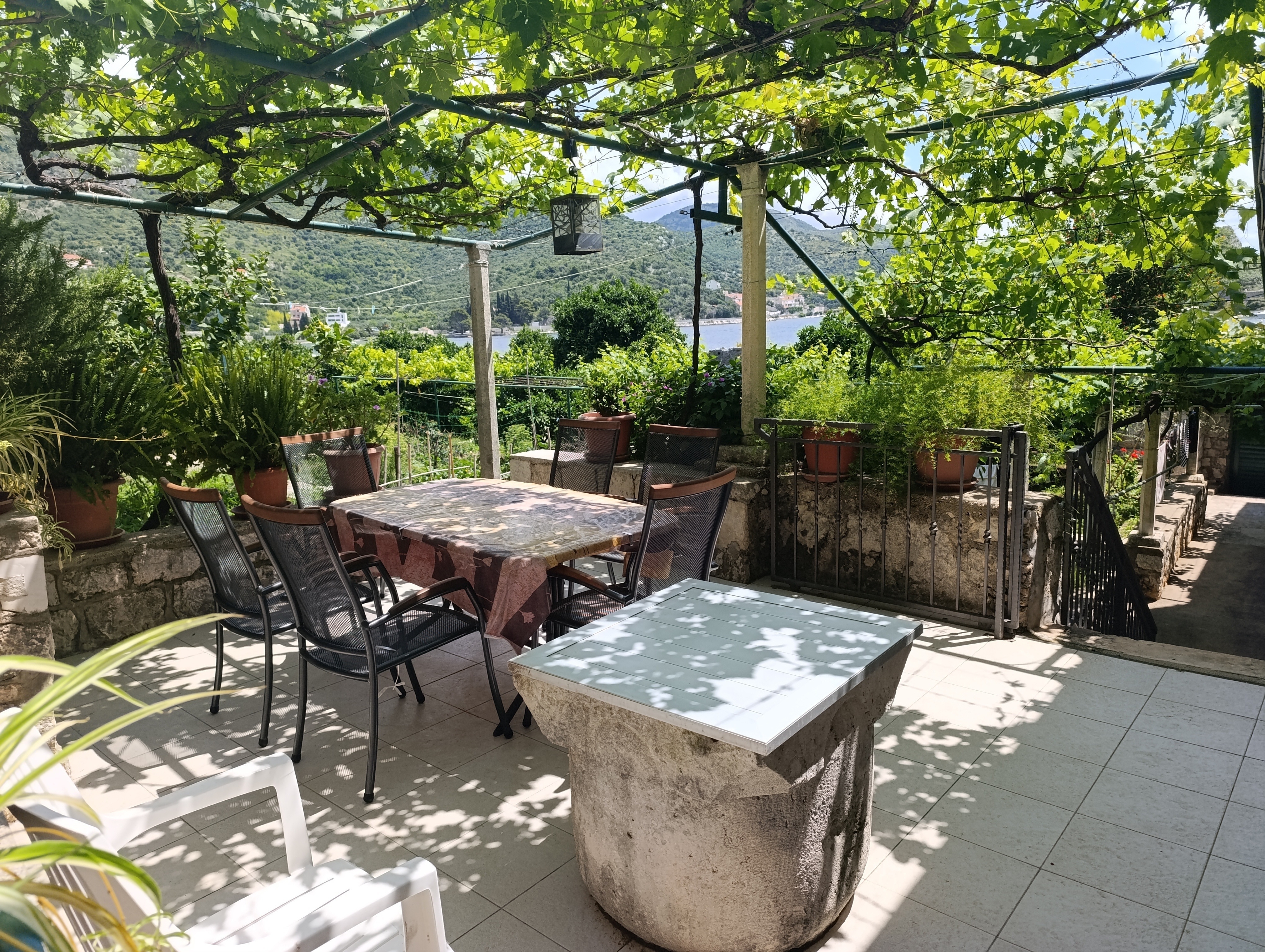Two bedroom apartment near beach Zaton Mali, Dubrovnik  A-a