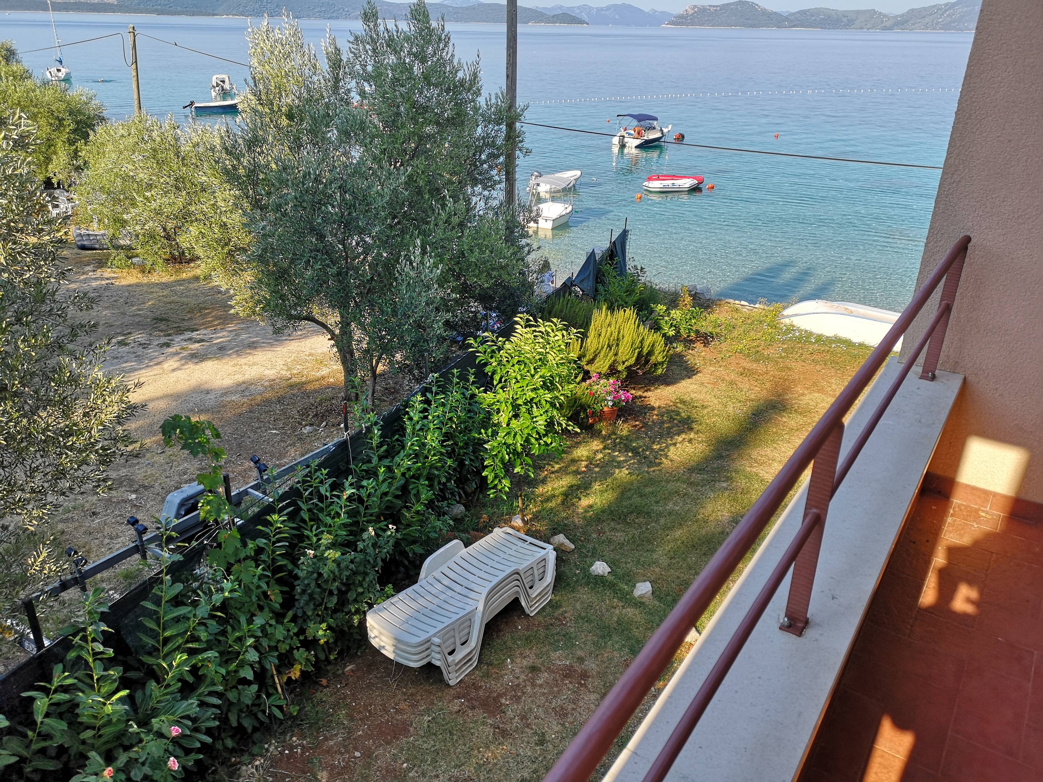 Two bedroom apartment near beach Slađenovići, Dubrovnik  A-c