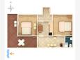 Marina, План в размещении типа apartment, WiFi.