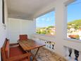 Terrace Marina, Terrace in the apartment, with a sea view and WiFi.