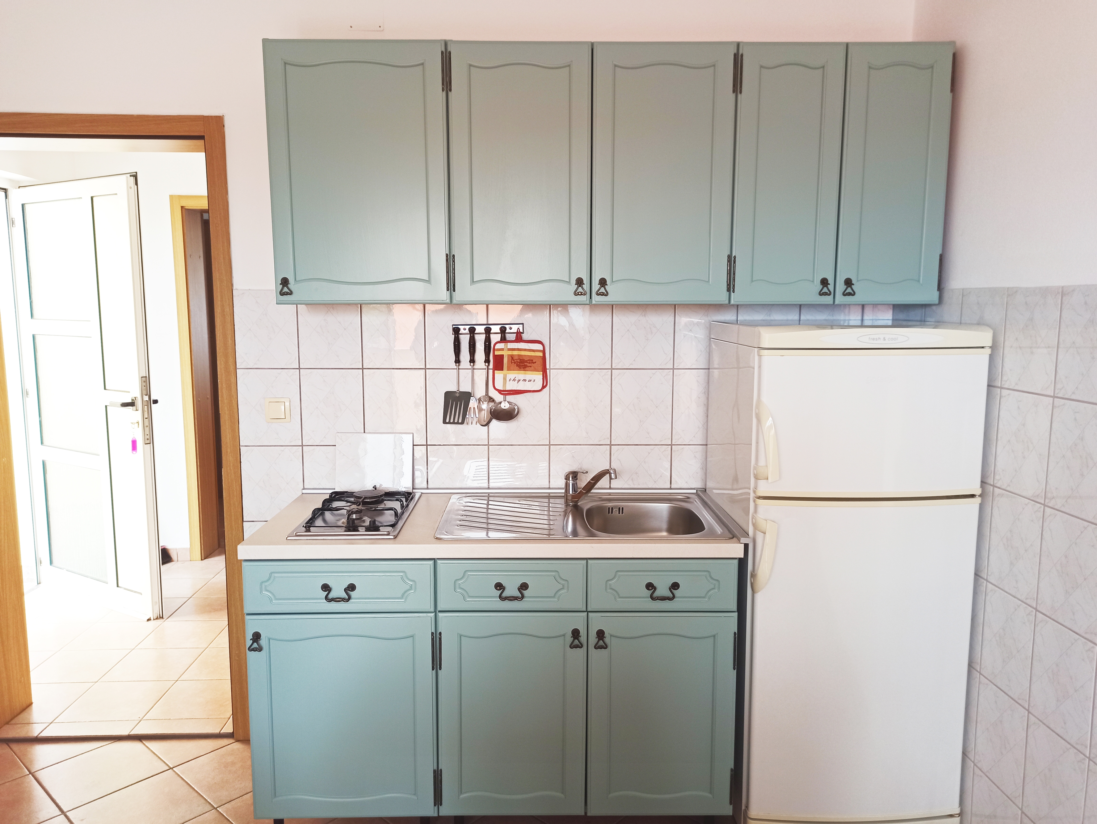 One bedroom apartment near beach Kustići, Pag  A-a
