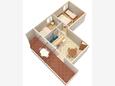 Marina, Plan in the apartment, WiFi.