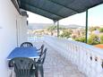 Terrace Marina, Terrace in the apartment, with a sea view and WiFi.