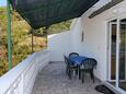 Marina, Terrace in the apartment, with a sea view and WiFi.
