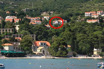 Mlini, Dubrovnik, Szálláshely 9043 - Apartmanok kavicsos stranddal.