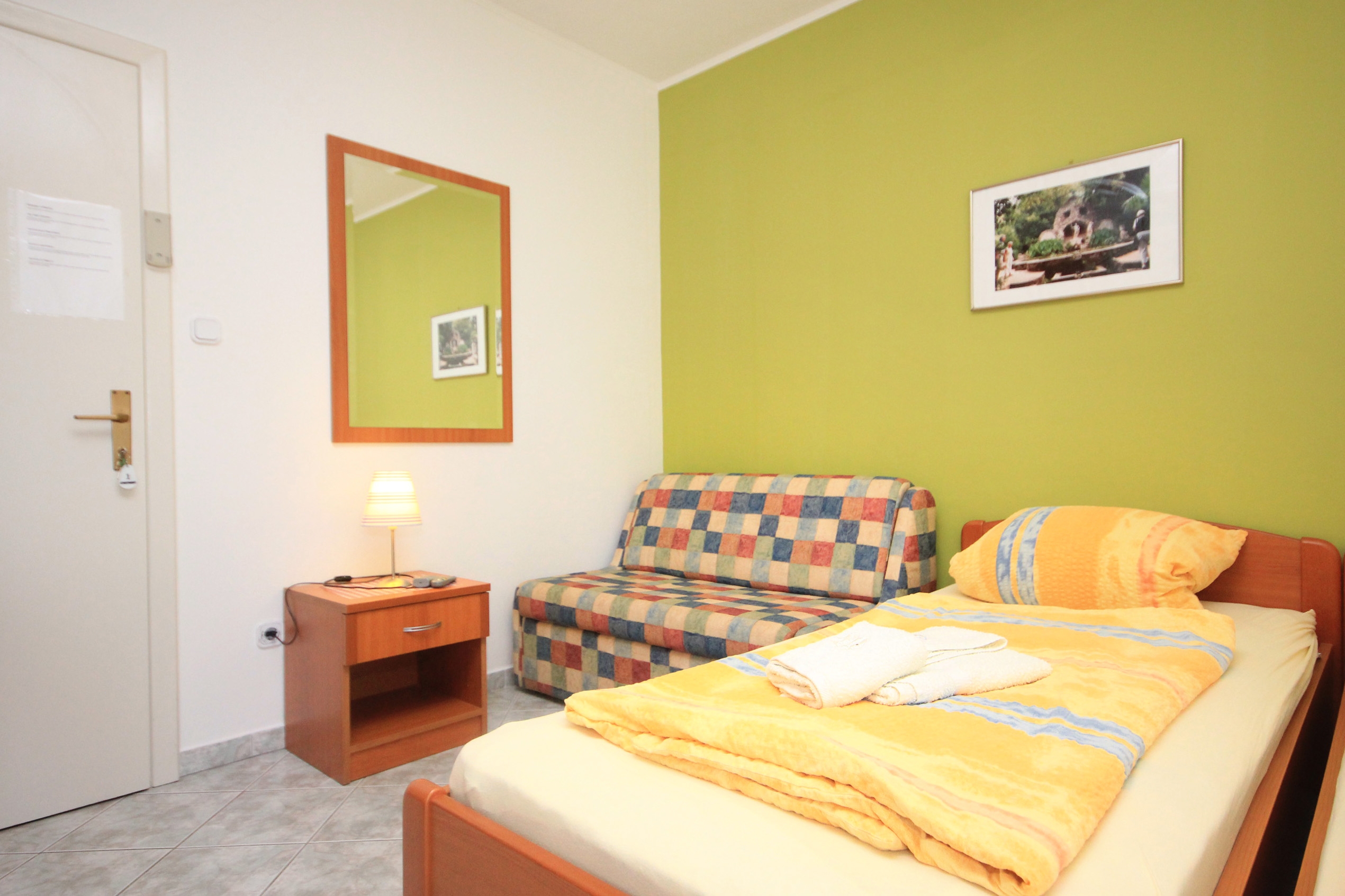 Studio flat with terrace and sea view Trsteno, Dubrovnik  AS-a