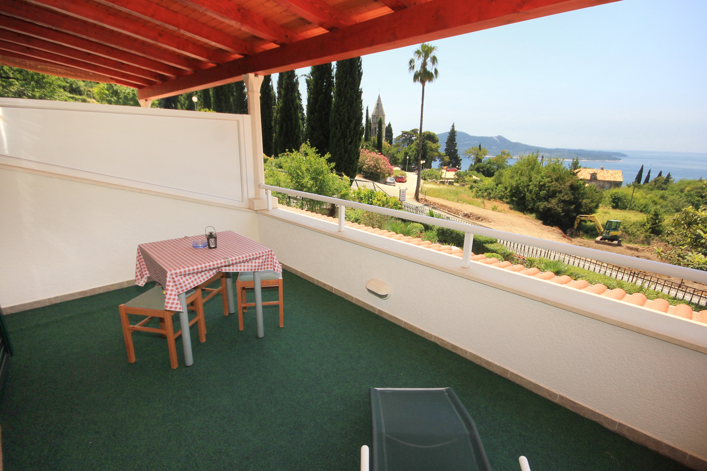 Studio flat with terrace and sea view Trsteno, Dubrovnik  AS-a