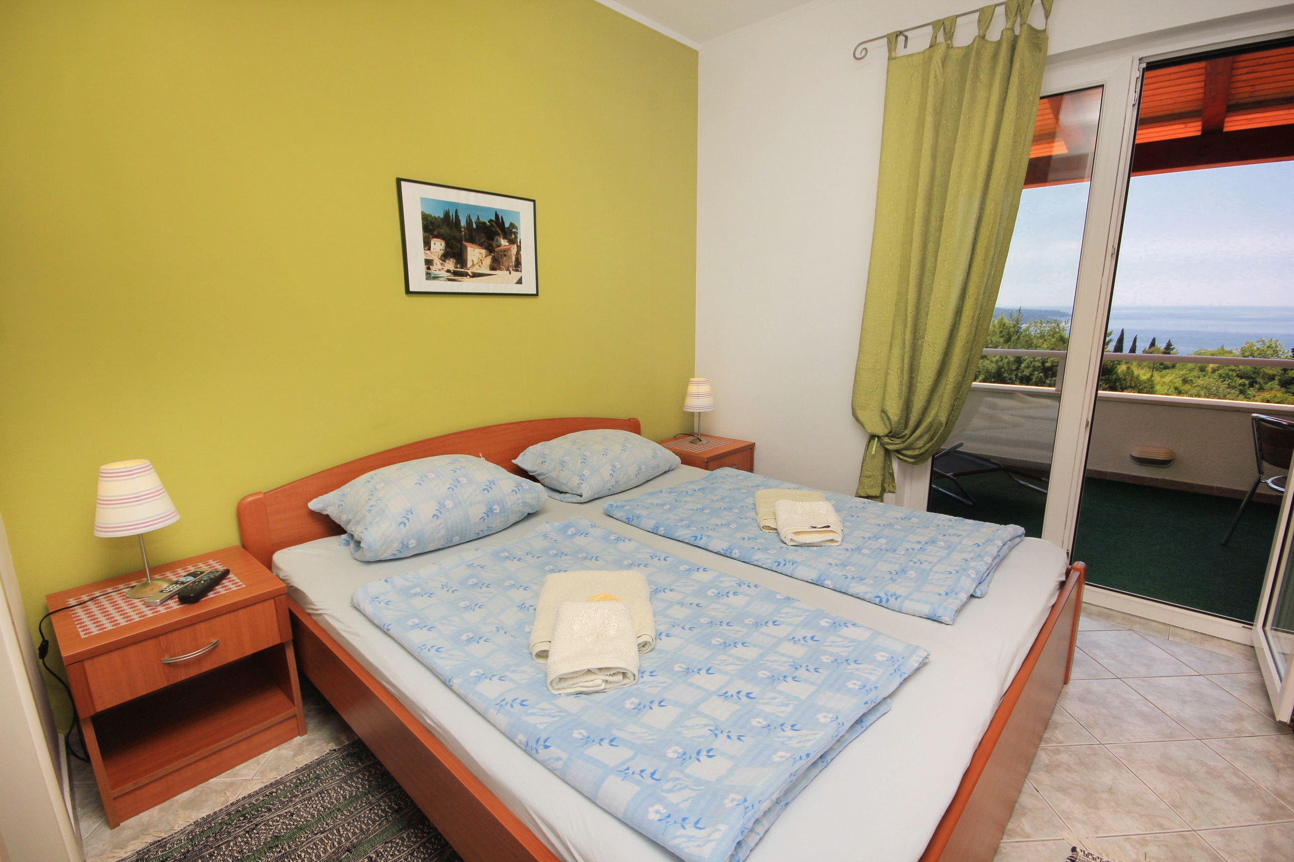 Studio flat with terrace and sea view Trsteno, Dubrovnik  AS-b