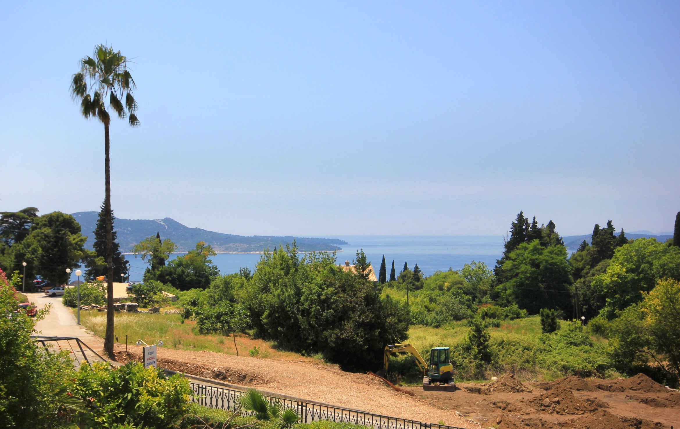 Studio flat with terrace and sea view Trsteno, Dubrovnik  AS-b