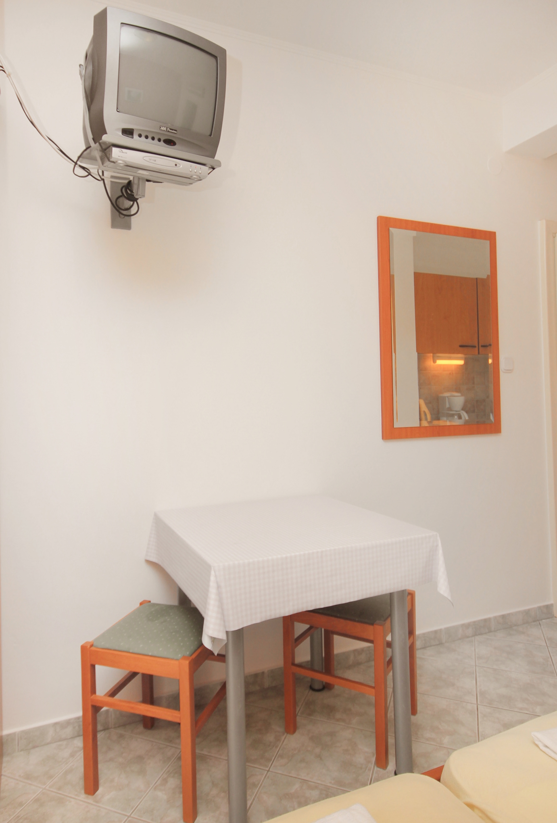 Studio flat with balcony and sea view Trsteno, Dubrovnik  AS-c