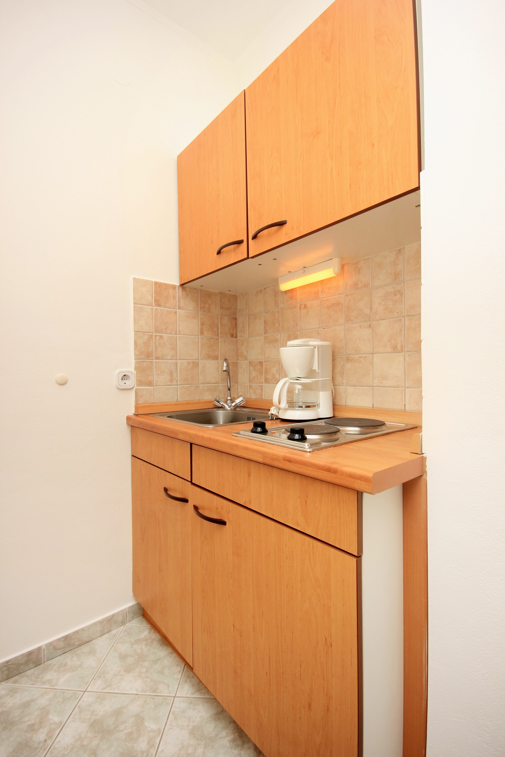 Studio flat with balcony and sea view Trsteno, Dubrovnik  AS-c
