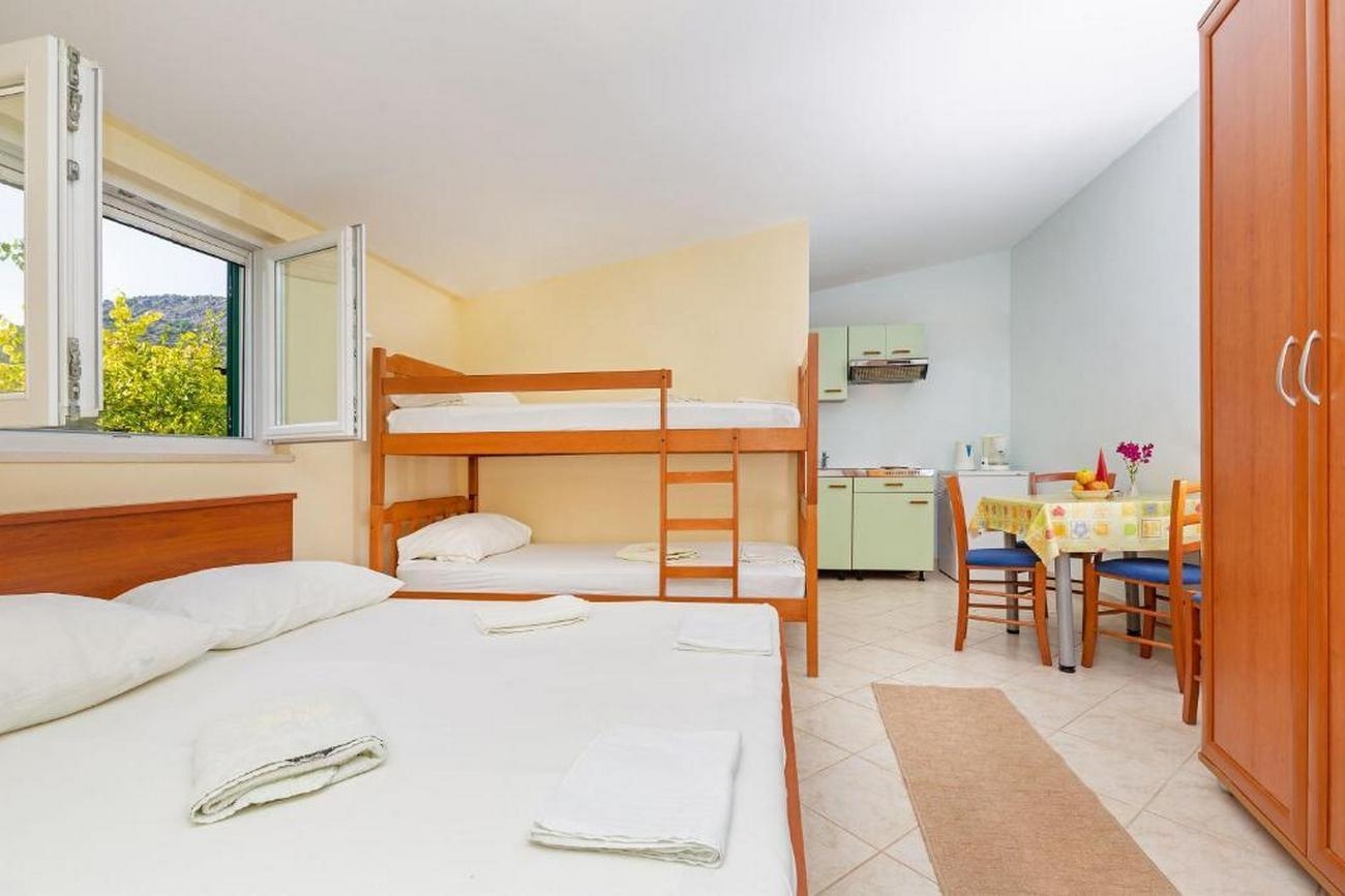 Studio flat with terrace Trsteno, Dubrovnik  AS-e