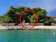 Sevid, Trogir, Obiekt 9125 - Apartamenty przy morzu ze żwirową plażą.