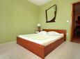 Bedroom 1 Makarska, Bedroom 1 in the apartment, air condition available and WiFi.