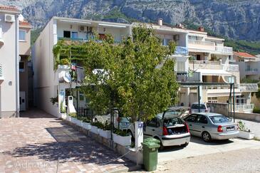 Makarska, Makarska, Szálláshely 9129 - Apartmanok kavicsos stranddal.