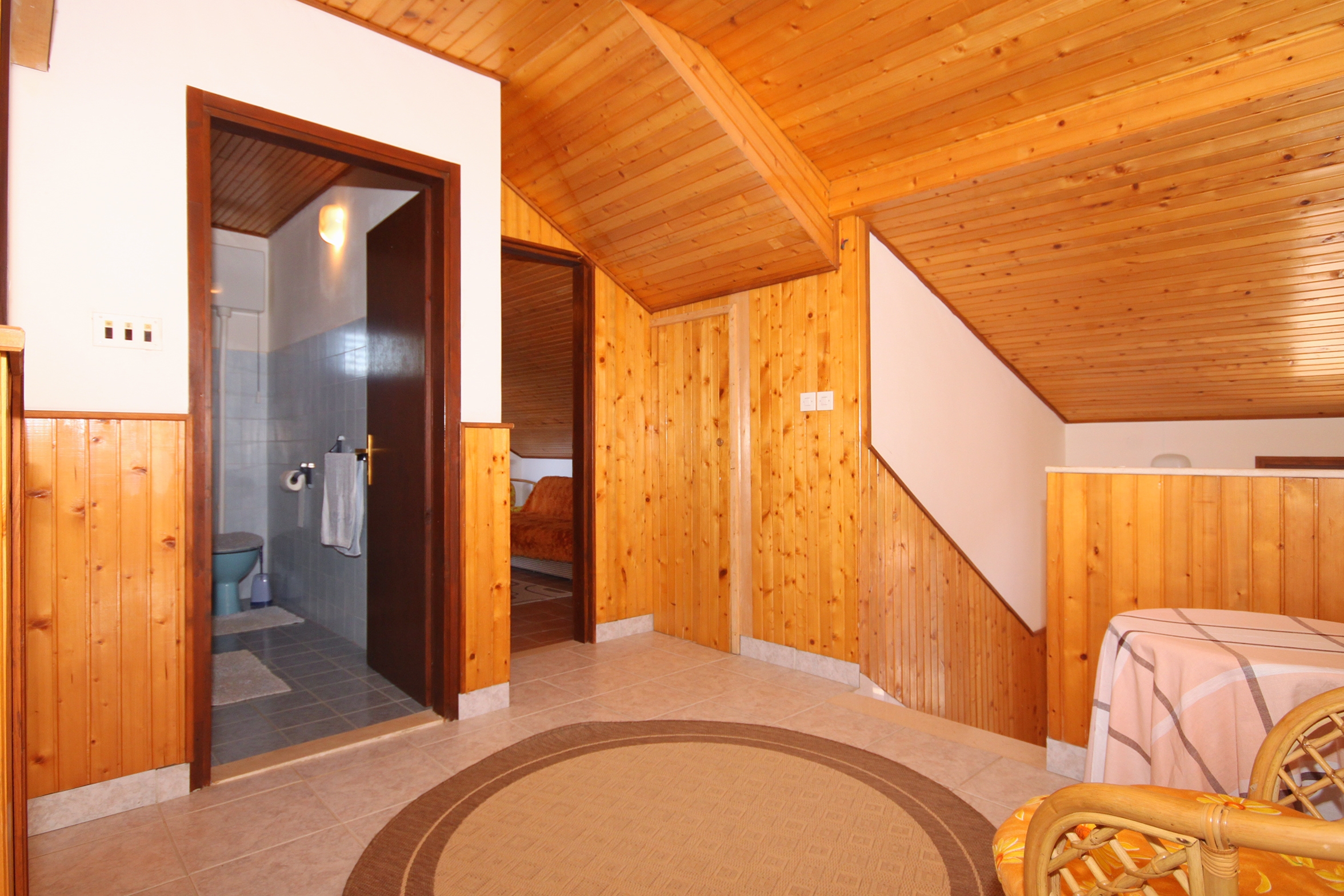 Two bedroom apartment with terrace and sea view Zavalatica, Korčula  A-a