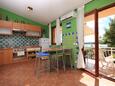 Dining room Prižba, Dining room in the apartment, air condition available, (pet friendly) and WiFi.