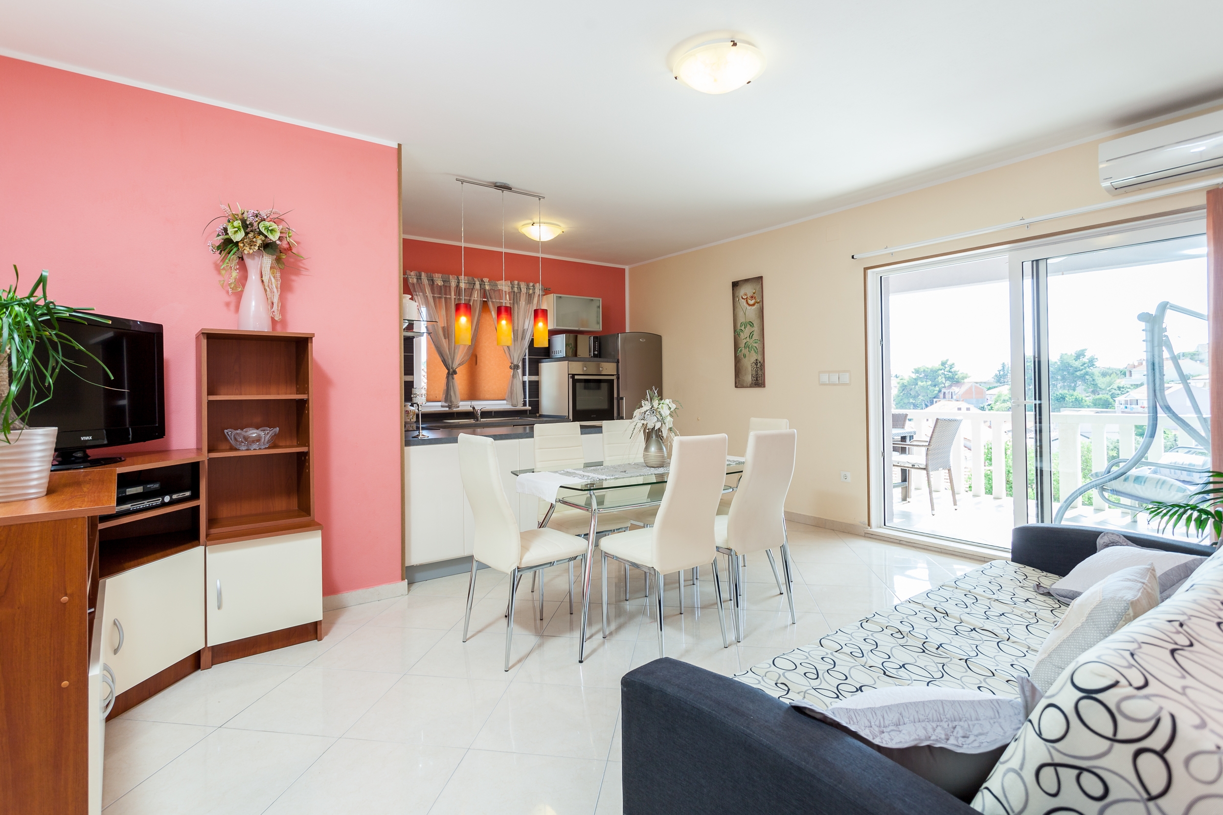 Three bedroom apartment with terrace and sea view Brna, Korčula (A-9147-a) Three bedroom apartment with terrace and sea view Brna, Korčula (A-9147-a)