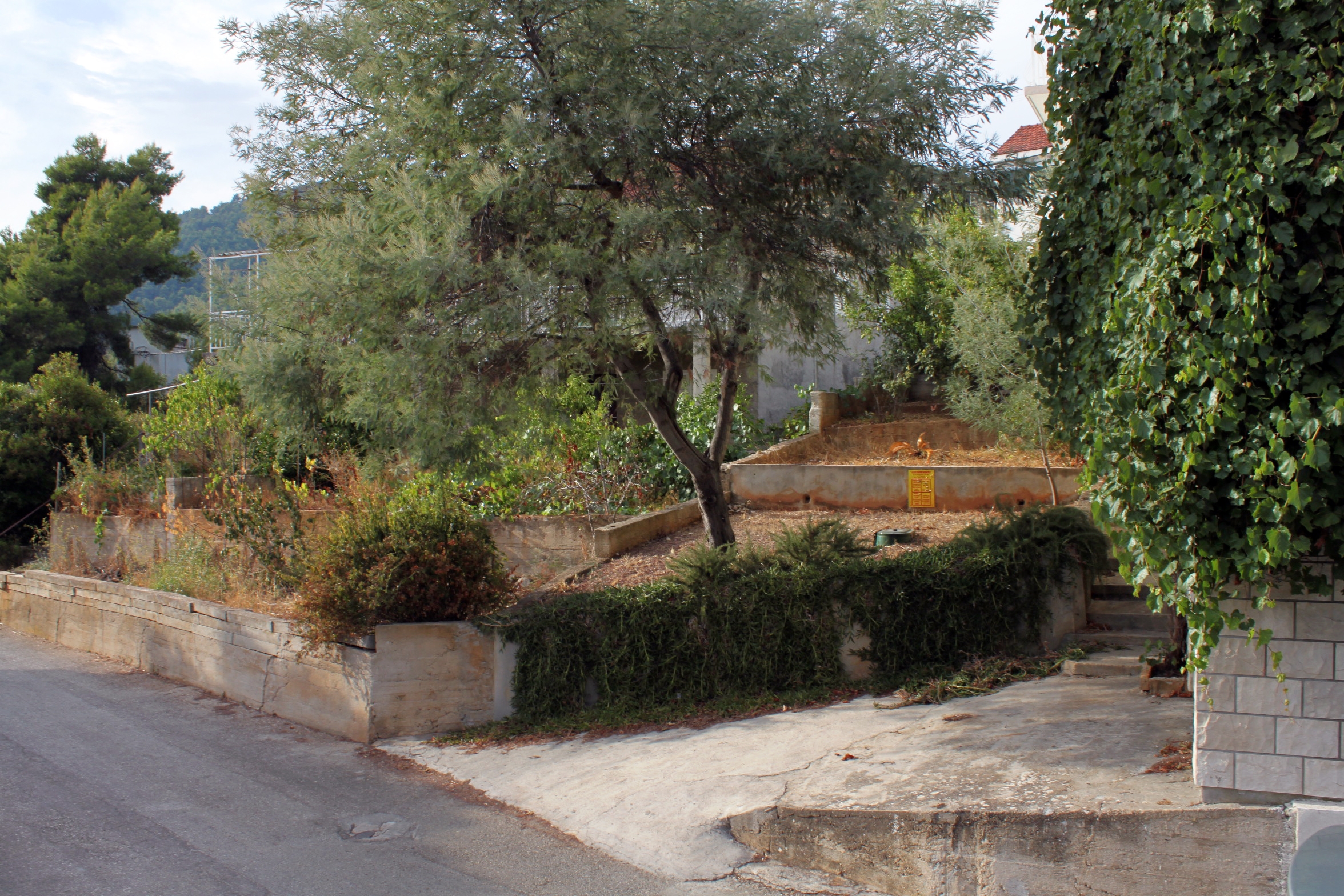 Three bedroom apartment with terrace and sea view Brna, Korčula  A-a