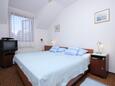 Спальня 1 Korčula, Спальня 1 в размещении типа apartment, доступный кондиционер, Домашние животные допускаются и WiFi.