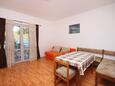Jídelna Brna, Jídelna v ubytování typu apartment, s klimatizací a WiFi.