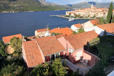 Objekt Korčula, Korčula, Objekt 9160 - Apartmaji v bližini morja s prodnato plažo.