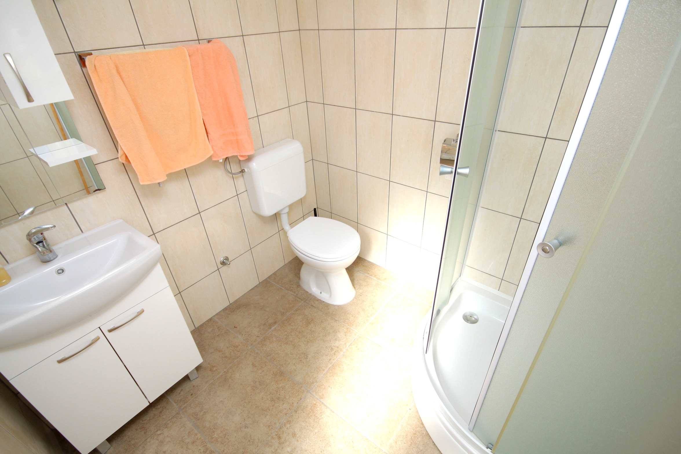 Three bedroom apartment with terrace Smokvica, Korčula  A-a