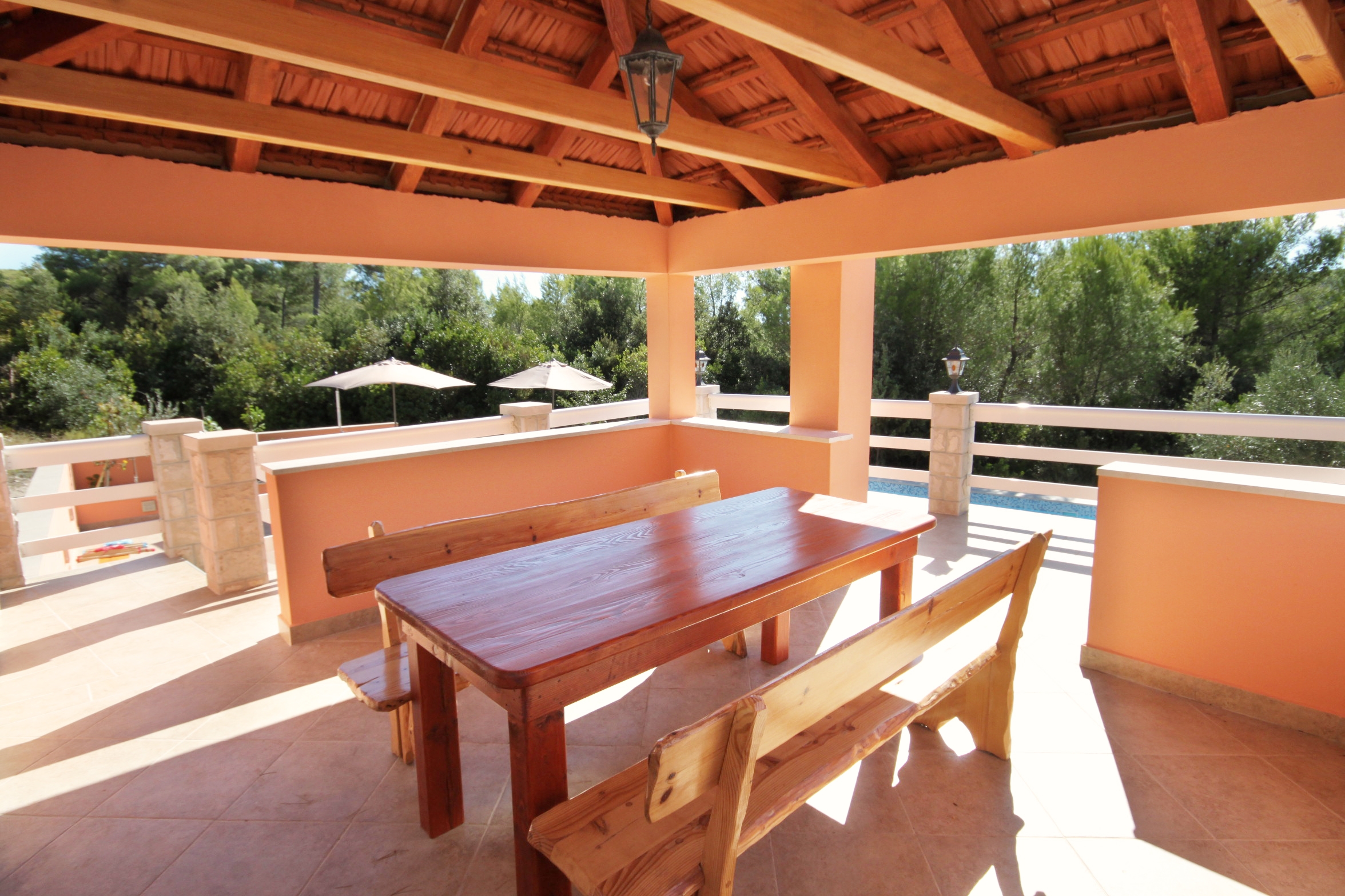 Three bedroom apartment with terrace Smokvica, Korčula  A-a