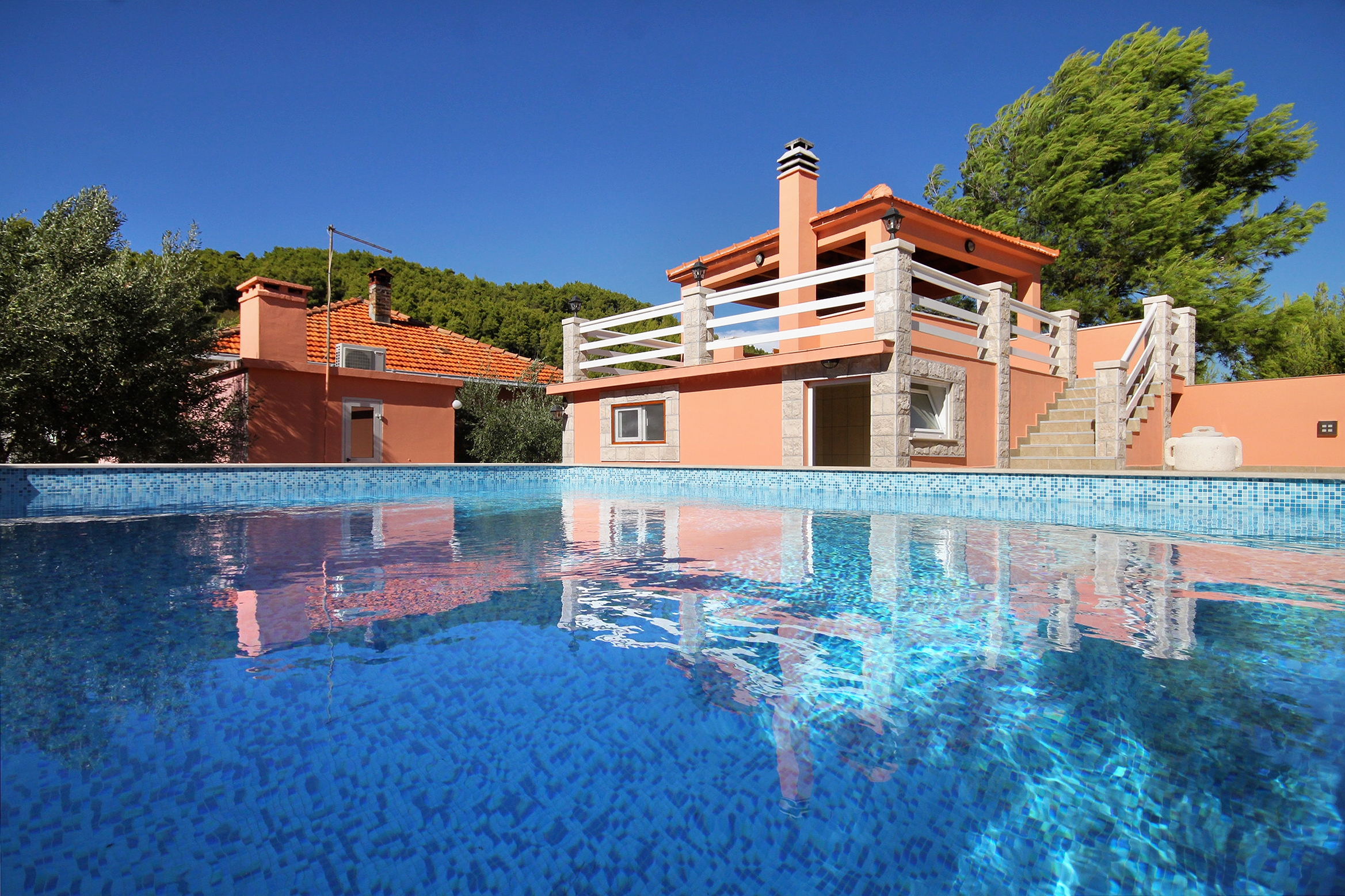 Trosobni apartman s terasom Smokvica, Korčula  A-a