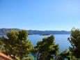 Lumbarda, Terrasse commune - vue dans l’hébergement en type apartment, WiFi.