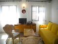 Obývací pokoj Jadrija, Obývací pokoj v ubytování typu apartment.