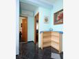 Prižba, Hallway in the apartment, air condition available and WiFi.