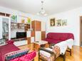 Trogir, Гостиная в размещении типа apartment, доступный кондиционер и WiFi.