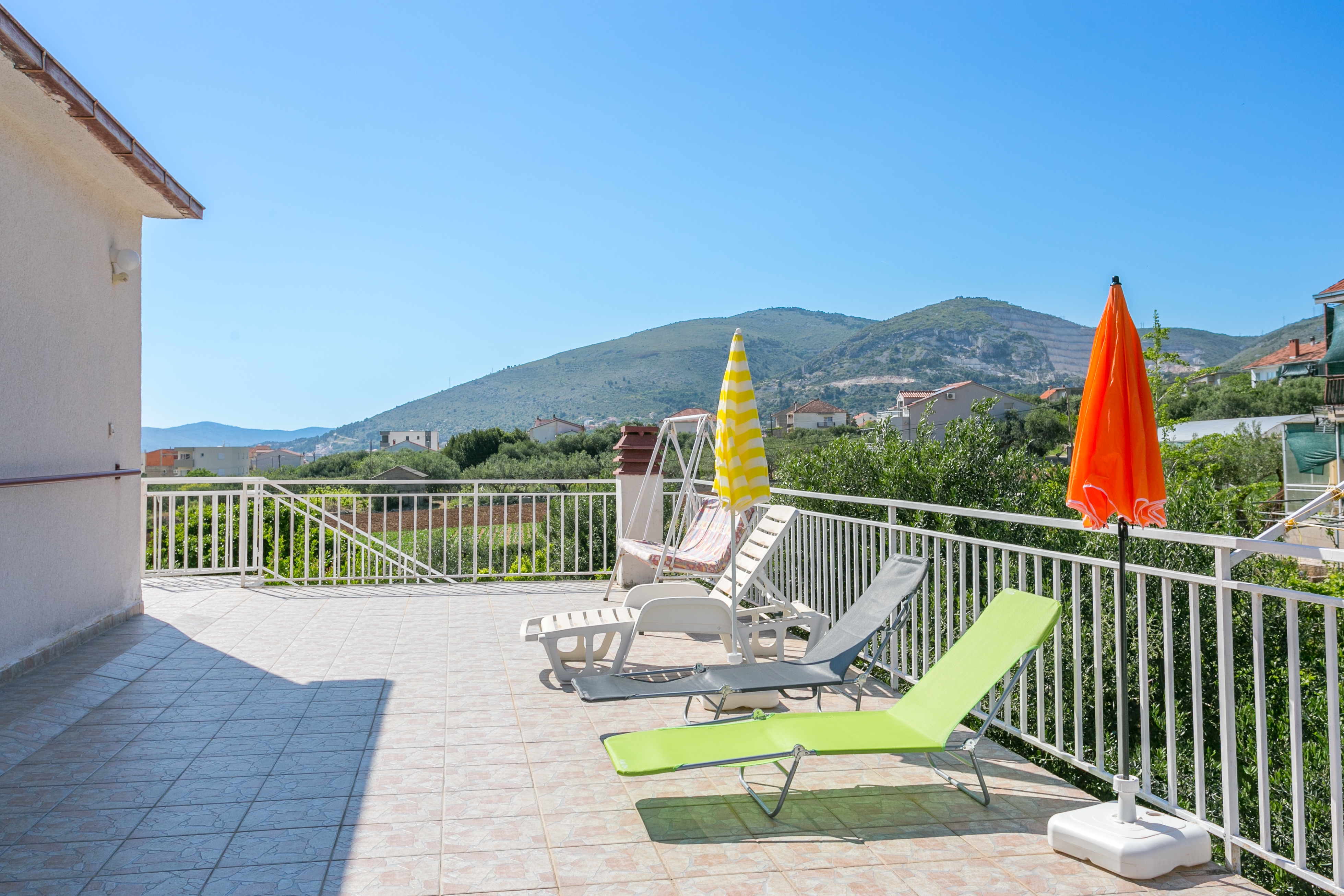 Ferienwohnung im Ort Trogir (Trogir), Kapazitä Ferienwohnung in Kroatien