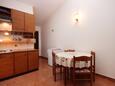 Dining room Prižba, Dining room in the apartment, air condition available, (pet friendly) and WiFi.