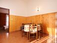 Dining room Prižba, Dining room in the apartment, air condition available, (pet friendly) and WiFi.