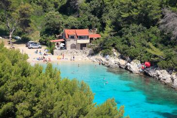 Zavalatica, Korčula, Hébergement 9234 - Appartement à proximité de la mer avec une plage de galets.