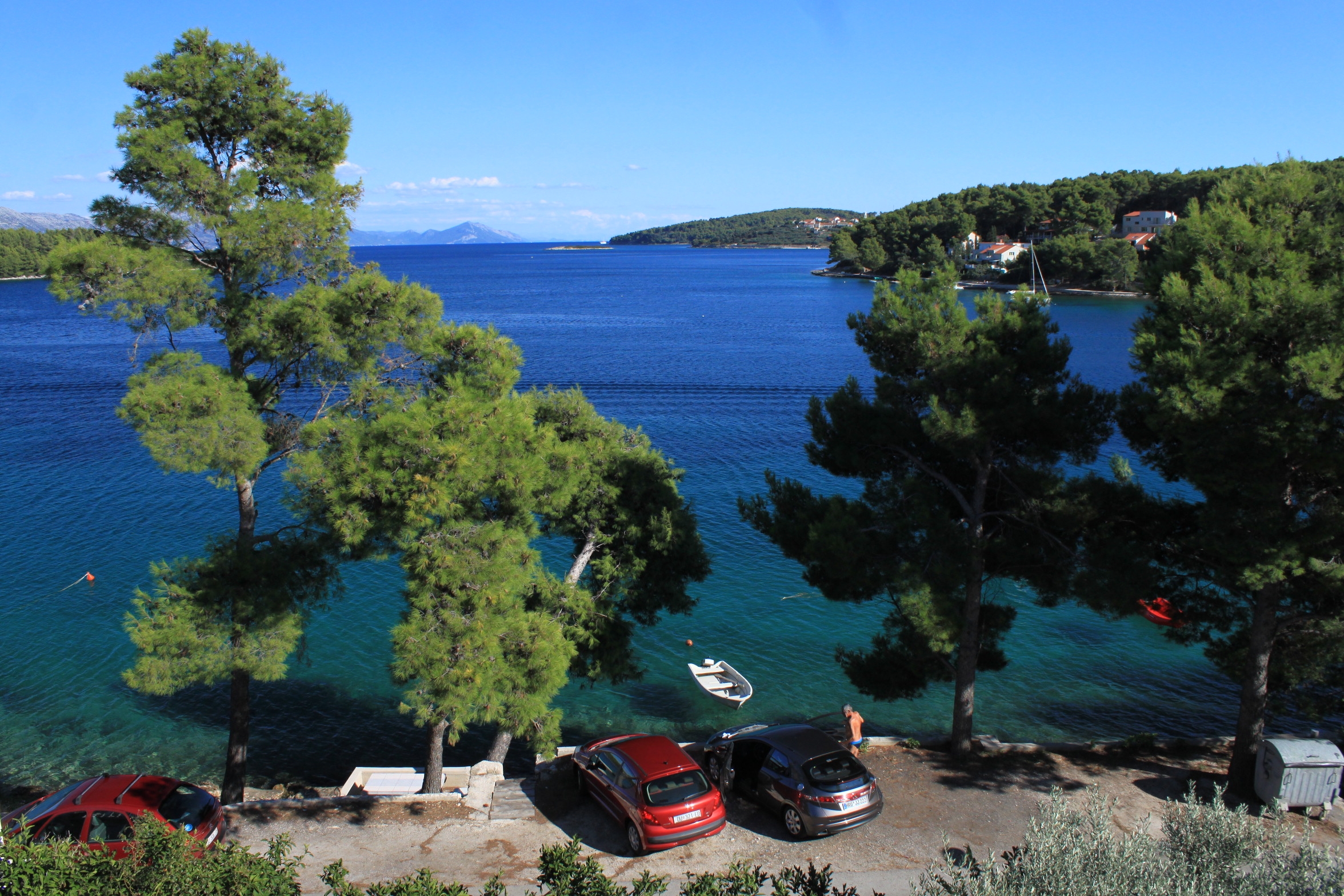 One bedroom apartment near beach Lumbarda, Korčula  A-b