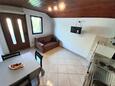Dining room Lumbarda, Dining room in the apartment, air condition available and WiFi.