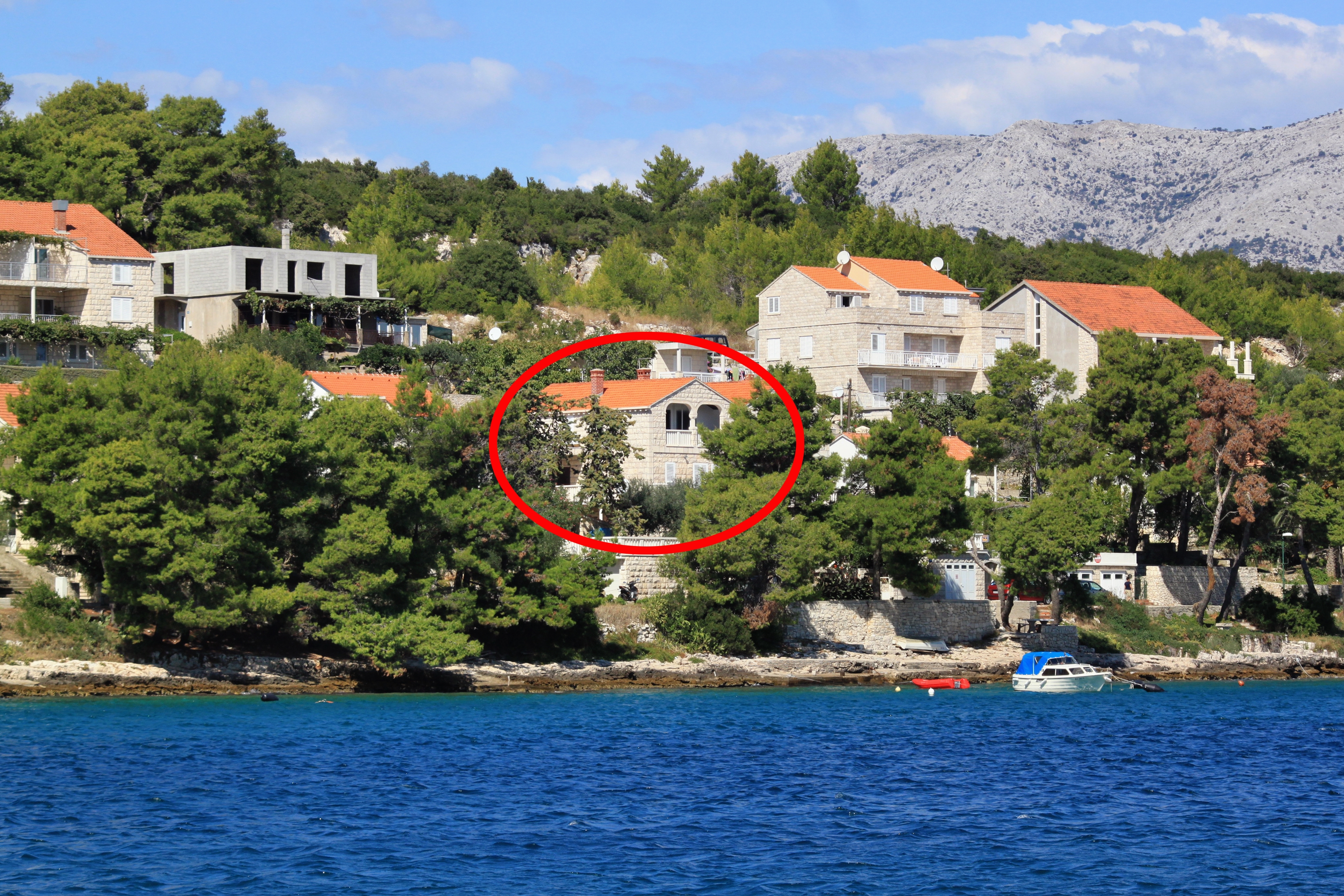One bedroom apartment near beach Lumbarda, Korčula  A-a